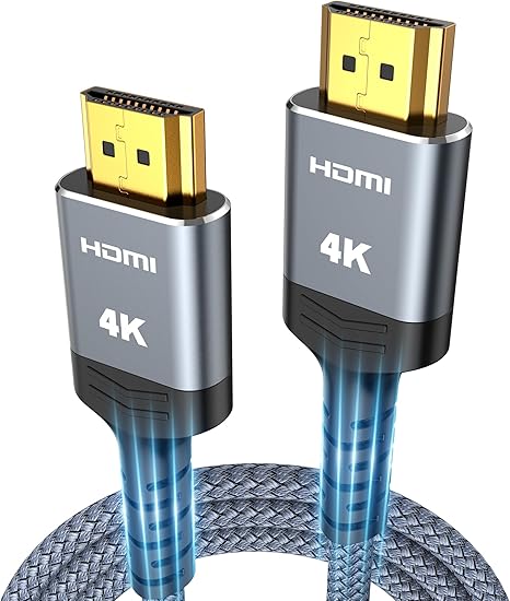 HDMI Cable 6.6 ft, Highwings 4K HDMI 2.0 Cord (HDR, Ethernet, ARC, 3D, HDCP 2.2)